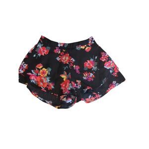 Lush Floral Print Shorts Size Small